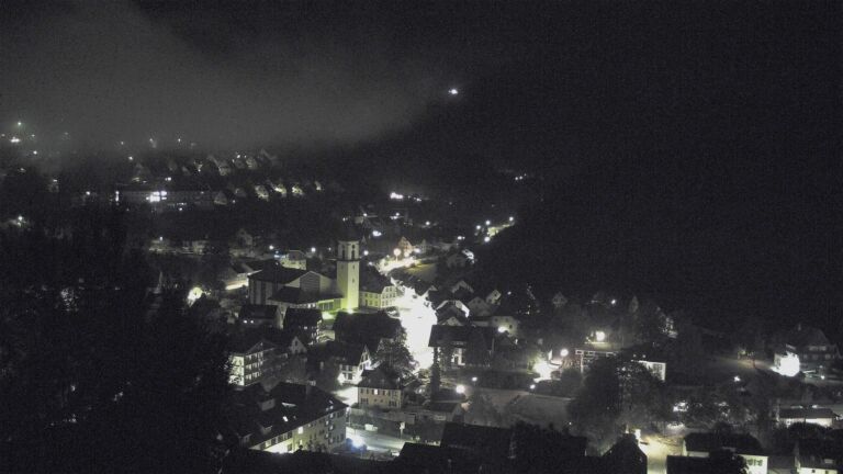Dieses Bild zeigt eine Webcam-Aufnahme von Ottenhöfen, aufgenommen am Freitag, den 09.10.2026 um 06:00 Uhr