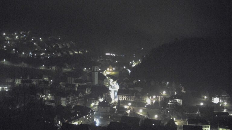 Dieses Bild zeigt eine Webcam-Aufnahme von Ottenhöfen, aufgenommen am Sonntag, den 12.04.2026 um 03:30 Uhr