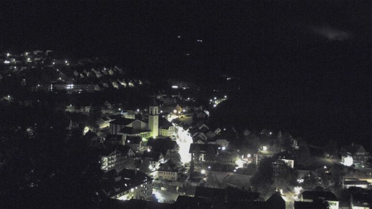 Dieses Bild zeigt eine Webcam-Aufnahme von Ottenhöfen, aufgenommen am Samstag, den 10.10.2026 um 05:50 Uhr