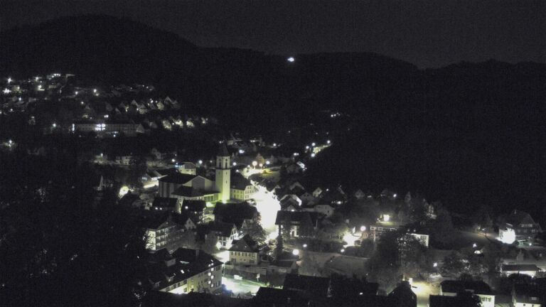 Dieses Bild zeigt eine Webcam-Aufnahme von Ottenhöfen, aufgenommen am Freitag, den 23.10.2026 um 06:00 Uhr