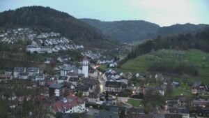 Dieses Bild zeigt eine Webcam-Aufnahme von Ottenhöfen, aufgenommen am Samstag, den 11.04.2026 um 20:20 Uhr