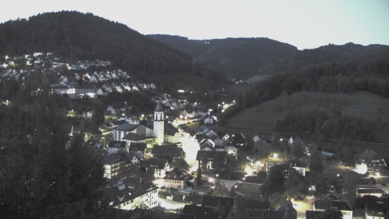 Dieses Bild zeigt eine Webcam-Aufnahme von Ottenhöfen, aufgenommen am Dienstag, den 22.09.2026 um 06:30 Uhr