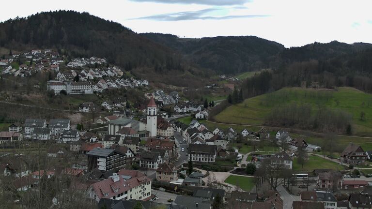 Dieses Bild zeigt eine Webcam-Aufnahme von Ottenhöfen, aufgenommen am Freitag, den 13.03.2026 um 12:20 Uhr