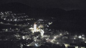 Dieses Bild zeigt eine Webcam-Aufnahme von Ottenhöfen, aufgenommen am Montag, den 23.02.2026 um 22:00 Uhr
