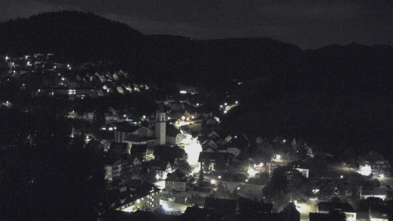 Dieses Bild zeigt eine Webcam-Aufnahme von Ottenhöfen, aufgenommen am Donnerstag, den 03.09.2026 um 02:00 Uhr