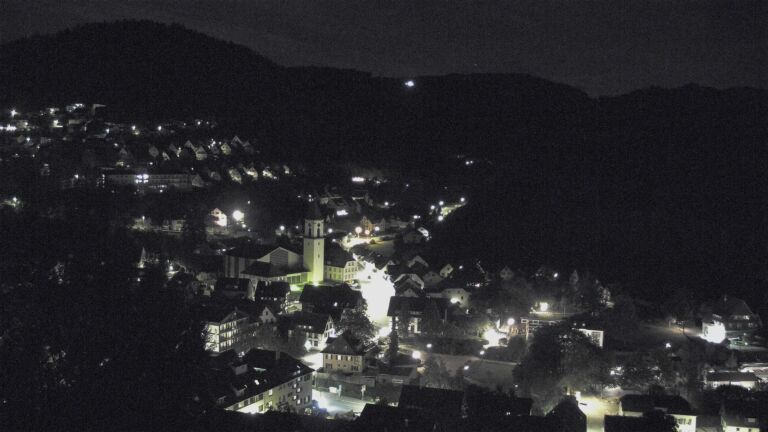 Dieses Bild zeigt eine Webcam-Aufnahme von Ottenhöfen, aufgenommen am Freitag, den 25.09.2026 um 06:00 Uhr