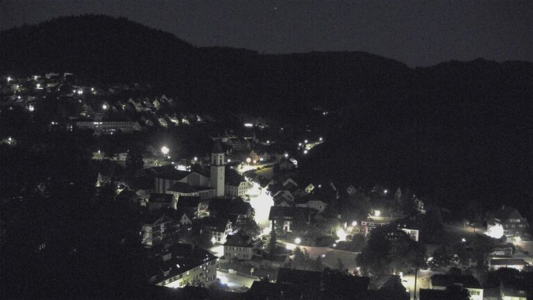 Dieses Bild zeigt eine Webcam-Aufnahme von Ottenhöfen, aufgenommen am Freitag, den 10.07.2026 um 04:00 Uhr