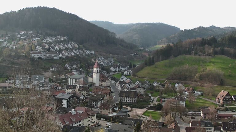 Dieses Bild zeigt eine Webcam-Aufnahme von Ottenhöfen, aufgenommen am Mittwoch, den 25.03.2026 um 07:30 Uhr