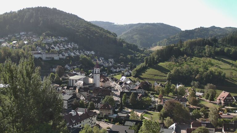 Dieses Bild zeigt eine Webcam-Aufnahme von Ottenhöfen, aufgenommen am Dienstag, den 22.09.2026 um 10:20 Uhr