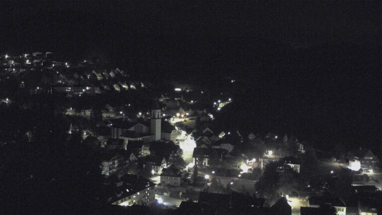 Dieses Bild zeigt eine Webcam-Aufnahme von Ottenhöfen, aufgenommen am Montag, den 21.09.2026 um 04:00 Uhr