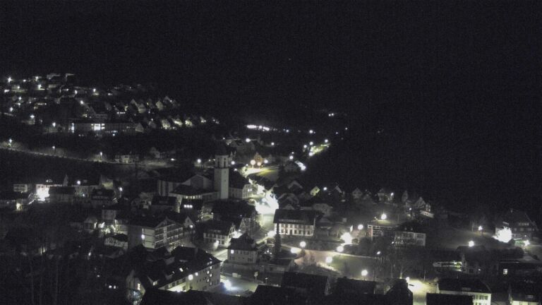 Dieses Bild zeigt eine Webcam-Aufnahme von Ottenhöfen, aufgenommen am Sonntag, den 15.03.2026 um 00:00 Uhr