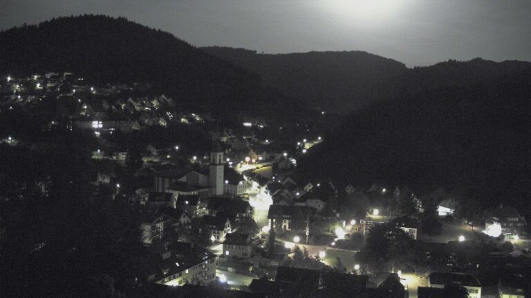 Dieses Bild zeigt eine Webcam-Aufnahme von Ottenhöfen, aufgenommen am Sonntag, den 31.05.2026 um 00:30 Uhr