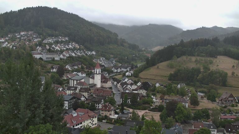 Dieses Bild zeigt eine Webcam-Aufnahme von Ottenhöfen, aufgenommen am Donnerstag, den 20.08.2026 um 14:30 Uhr