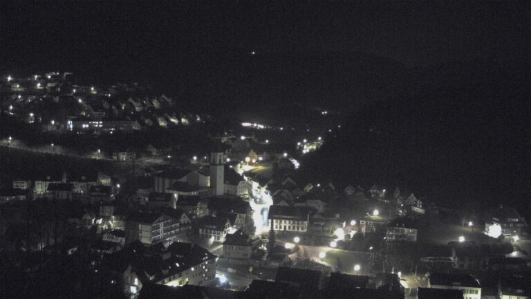 Dieses Bild zeigt eine Webcam-Aufnahme von Ottenhöfen, aufgenommen am Samstag, den 14.03.2026 um 02:00 Uhr