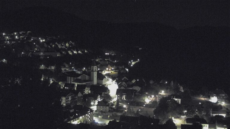 Dieses Bild zeigt eine Webcam-Aufnahme von Ottenhöfen, aufgenommen am Donnerstag, den 13.08.2026 um 02:00 Uhr