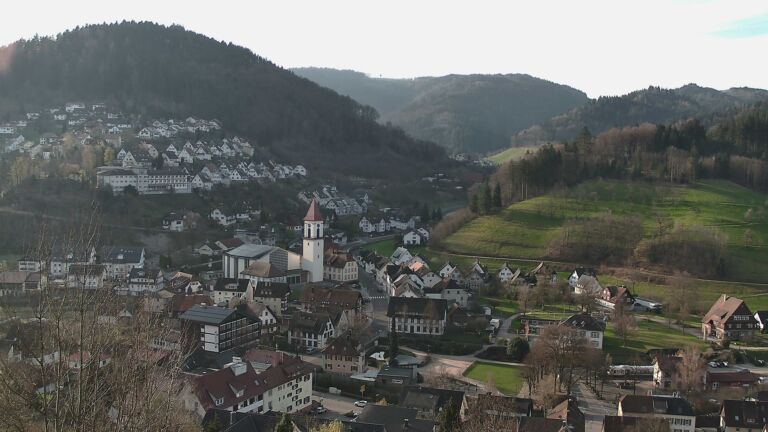 Dieses Bild zeigt eine Webcam-Aufnahme von Ottenhöfen, aufgenommen am Dienstag, den 24.03.2026 um 08:00 Uhr