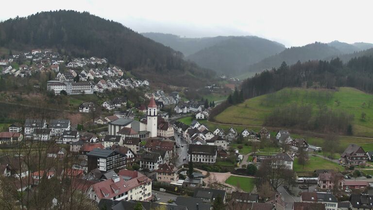 Dieses Bild zeigt eine Webcam-Aufnahme von Ottenhöfen, aufgenommen am Mittwoch, den 25.03.2026 um 11:10 Uhr