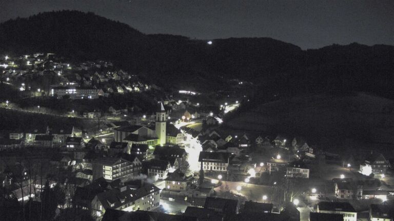 Dieses Bild zeigt eine Webcam-Aufnahme von Ottenhöfen, aufgenommen am Mittwoch, den 04.02.2026 um 06:00 Uhr