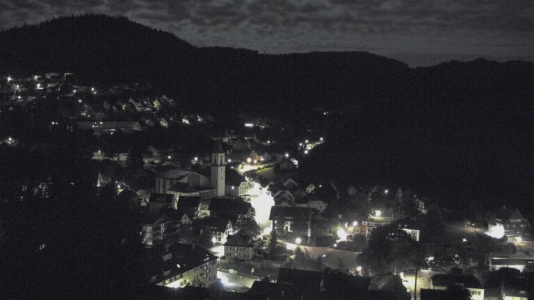 Dieses Bild zeigt eine Webcam-Aufnahme von Ottenhöfen, aufgenommen am Sonntag, den 05.07.2026 um 03:30 Uhr