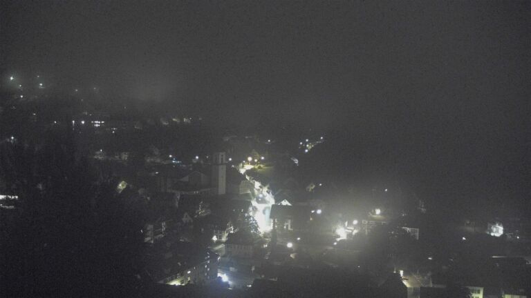 Dieses Bild zeigt eine Webcam-Aufnahme von Ottenhöfen, aufgenommen am Mittwoch, den 14.10.2026 um 04:00 Uhr