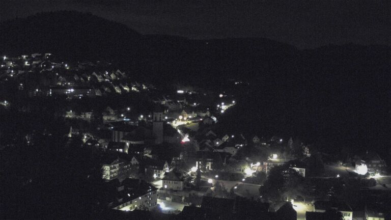 Dieses Bild zeigt eine Webcam-Aufnahme von Ottenhöfen, aufgenommen am Samstag, den 12.09.2026 um 23:30 Uhr