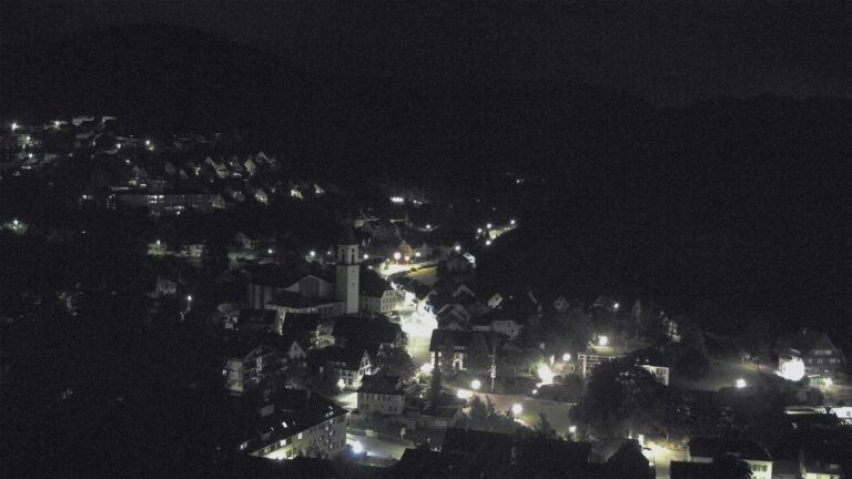 Dieses Bild zeigt eine Webcam-Aufnahme von Ottenhöfen, aufgenommen am Dienstag, den 09.06.2026 um 03:30 Uhr