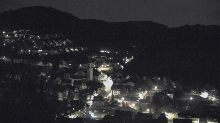 Dieses Bild zeigt eine Webcam-Aufnahme von Ottenhöfen, aufgenommen am Dienstag, den 28.04.2026 um 02:30 Uhr