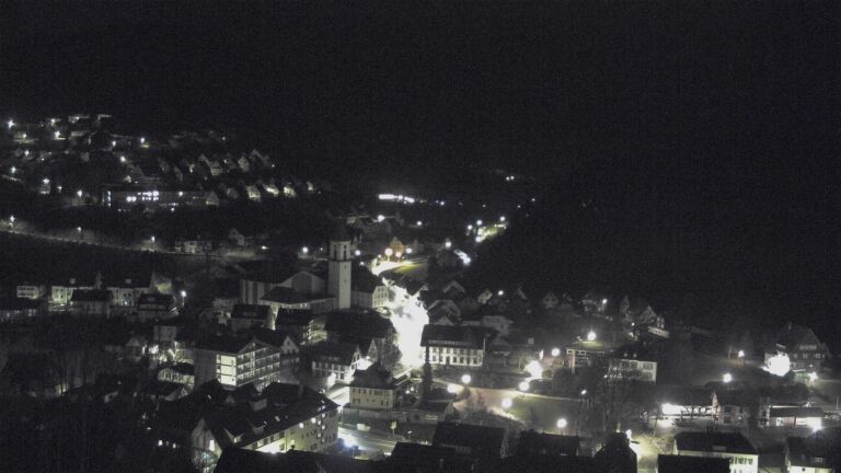 Dieses Bild zeigt eine Webcam-Aufnahme von Ottenhöfen, aufgenommen am Donnerstag, den 12.03.2026 um 04:30 Uhr