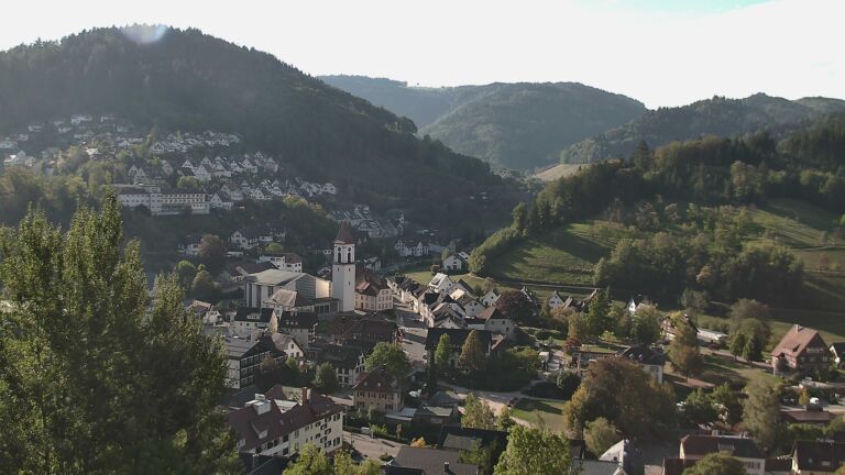 Dieses Bild zeigt eine Webcam-Aufnahme von Ottenhöfen, aufgenommen am Mittwoch, den 30.09.2026 um 09:50 Uhr