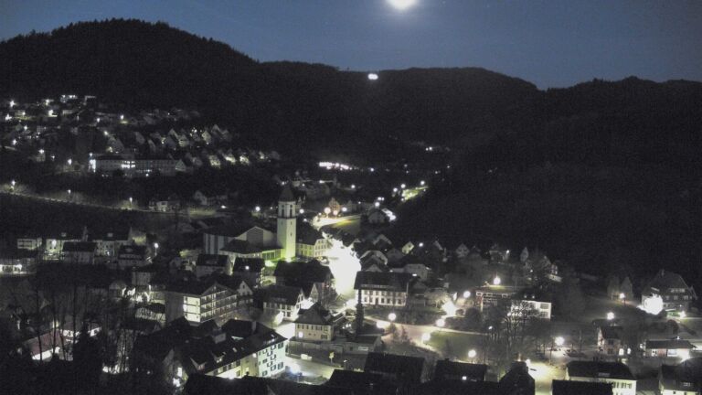 Dieses Bild zeigt eine Webcam-Aufnahme von Ottenhöfen, aufgenommen am Donnerstag, den 09.04.2026 um 05:50 Uhr