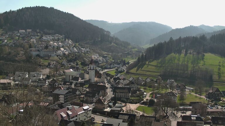 Dieses Bild zeigt eine Webcam-Aufnahme von Ottenhöfen, aufgenommen am Freitag, den 20.03.2026 um 12:50 Uhr