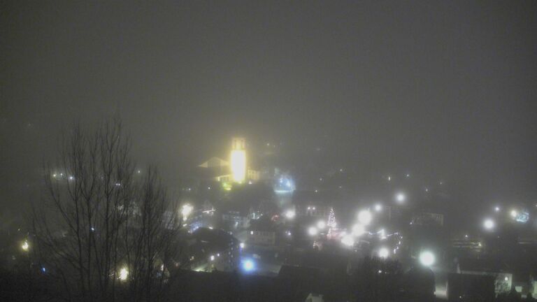 Dieses Bild zeigt eine Webcam-Aufnahme von Ottenhöfen, aufgenommen am Sonntag, den 14.12.2025 um 22:30 Uhr