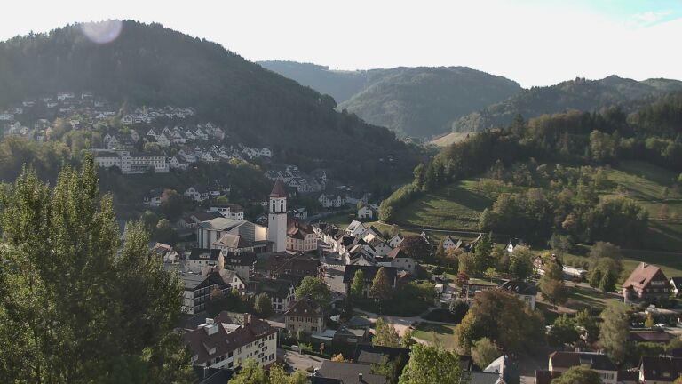 Dieses Bild zeigt eine Webcam-Aufnahme von Ottenhöfen, aufgenommen am Mittwoch, den 30.09.2026 um 09:40 Uhr