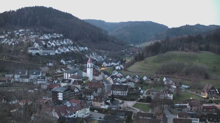 Dieses Bild zeigt eine Webcam-Aufnahme von Ottenhöfen, aufgenommen am Dienstag, den 24.03.2026 um 06:00 Uhr