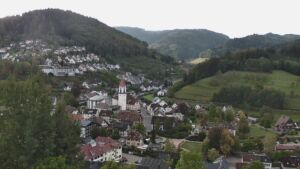 Dieses Bild zeigt eine Webcam-Aufnahme von Ottenhöfen, aufgenommen am Freitag, den 16.10.2026 um 09:10 Uhr