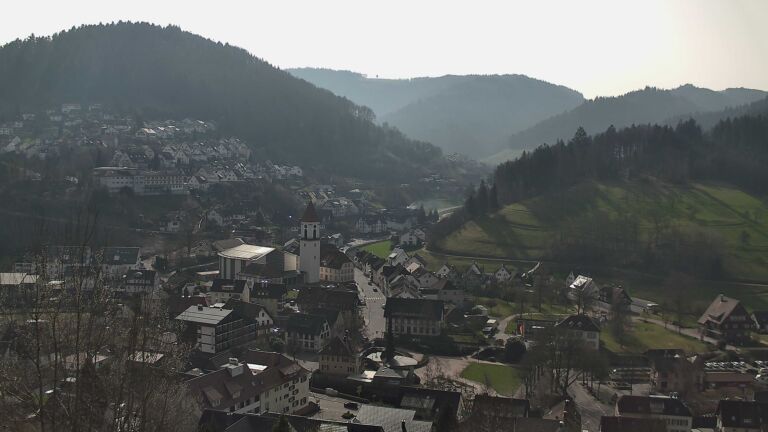 Dieses Bild zeigt eine Webcam-Aufnahme von Ottenhöfen, aufgenommen am Samstag, den 07.03.2026 um 11:00 Uhr