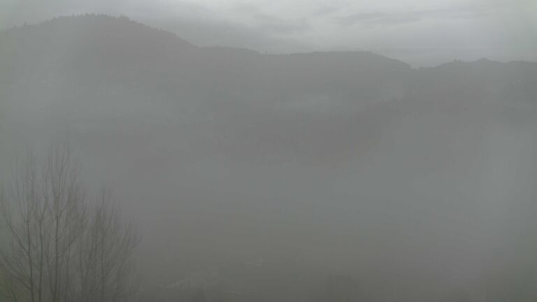 Dieses Bild zeigt eine Webcam-Aufnahme von Ottenhöfen, aufgenommen am Donnerstag, den 19.02.2026 um 08:40 Uhr