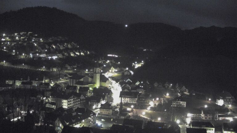 Dieses Bild zeigt eine Webcam-Aufnahme von Ottenhöfen, aufgenommen am Samstag, den 07.02.2026 um 06:50 Uhr