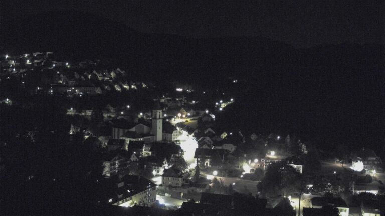 Dieses Bild zeigt eine Webcam-Aufnahme von Ottenhöfen, aufgenommen am Montag, den 20.07.2026 um 01:30 Uhr