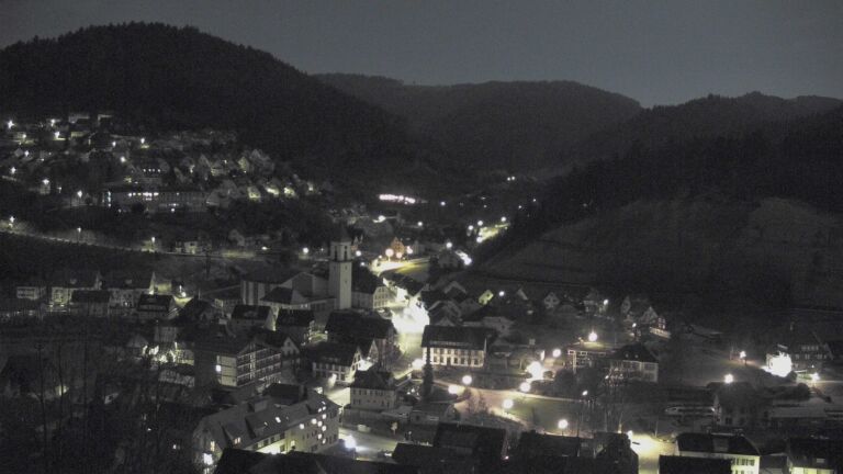 Dieses Bild zeigt eine Webcam-Aufnahme von Ottenhöfen, aufgenommen am Mittwoch, den 04.03.2026 um 02:00 Uhr