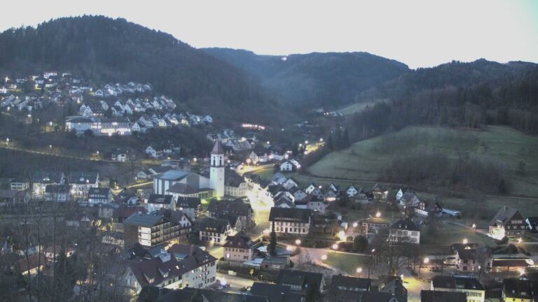 Dieses Bild zeigt eine Webcam-Aufnahme von Ottenhöfen, aufgenommen am Dienstag, den 03.03.2026 um 06:30 Uhr