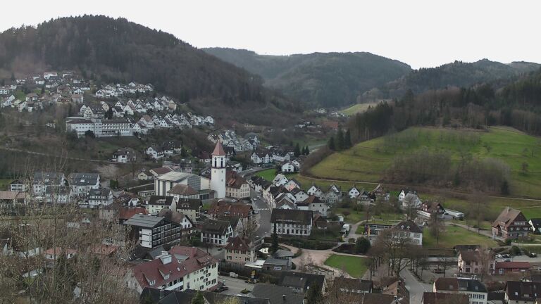 Dieses Bild zeigt eine Webcam-Aufnahme von Ottenhöfen, aufgenommen am Freitag, den 06.03.2026 um 08:10 Uhr