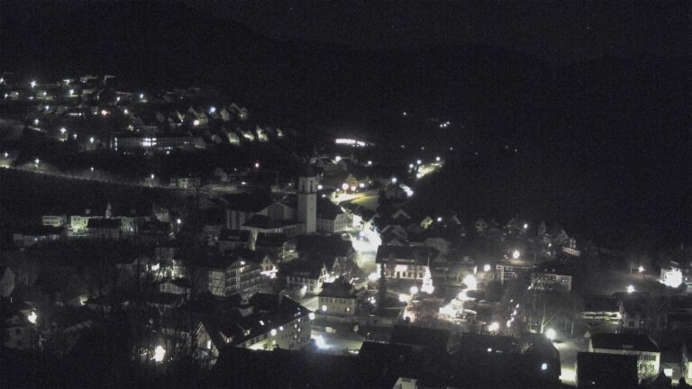 Dieses Bild zeigt eine Webcam-Aufnahme von Ottenhöfen, aufgenommen am Montag, den 15.12.2025 um 00:30 Uhr