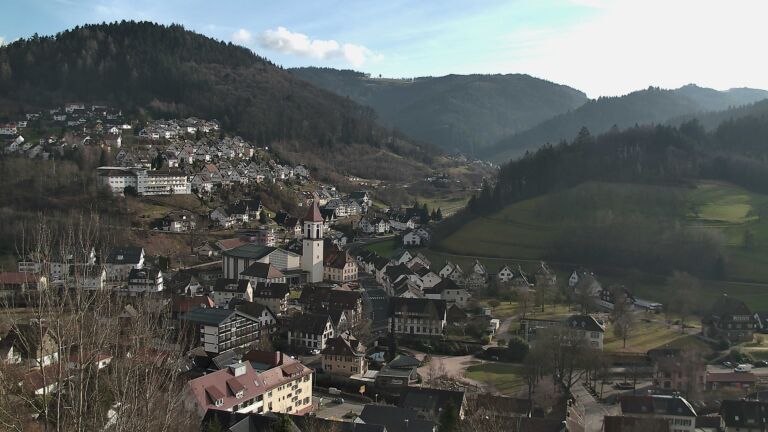 Dieses Bild zeigt eine Webcam-Aufnahme von Ottenhöfen, aufgenommen am Samstag, den 31.01.2026 um 15:00 Uhr