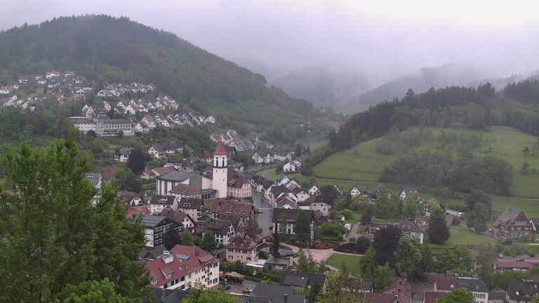 Dieses Bild zeigt eine Webcam-Aufnahme von Ottenhöfen, aufgenommen am Donnerstag, den 07.05.2026 um 07:20 Uhr