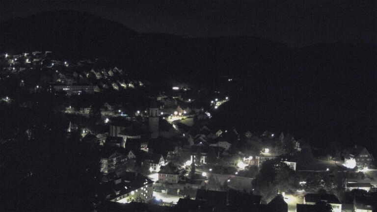 Dieses Bild zeigt eine Webcam-Aufnahme von Ottenhöfen, aufgenommen am Donnerstag, den 10.09.2026 um 03:00 Uhr