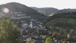 Dieses Bild zeigt eine Webcam-Aufnahme von Ottenhöfen, aufgenommen am Donnerstag, den 15.10.2026 um 08:50 Uhr