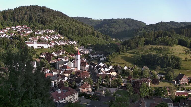 Dieses Bild zeigt eine Webcam-Aufnahme von Ottenhöfen, aufgenommen am Samstag, den 30.05.2026 um 20:00 Uhr
