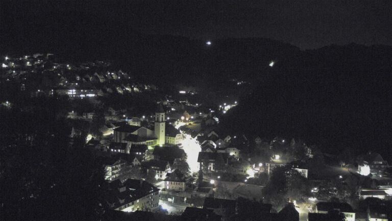 Dieses Bild zeigt eine Webcam-Aufnahme von Ottenhöfen, aufgenommen am Donnerstag, den 08.10.2026 um 06:20 Uhr