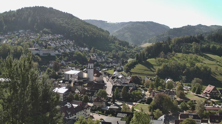 Dieses Bild zeigt eine Webcam-Aufnahme von Ottenhöfen, aufgenommen am Mittwoch, den 23.09.2026 um 11:10 Uhr